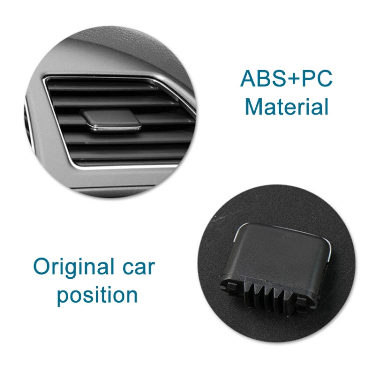 For Lexus ES240 / ES350 Left-hand Drive Car Left and Right Air Conditioning Air Outlet Paddle 55660-33210(Brown) - Air Conditioning System by PMC TechLife | Online Shopping South Africa | PMC TechLife | Buy Now Pay Later Mobicred