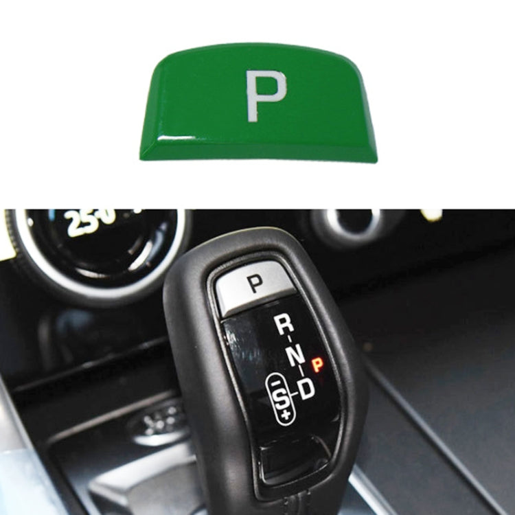 P Key Gear Lever Handball Switch Shift Button for Land Rover Range Rover Jaguar F-TYPE, Left Driving (Green) - Car Switches by PMC TechLife | Online Shopping South Africa | PMC TechLife | Buy Now Pay Later Mobicred