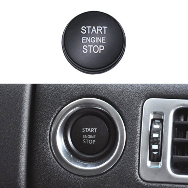 One-key Start Engine Stop Switch Button for Land Rover Range Rover Executive, Left Driving (Black) - Car Switches by PMC TechLife | Online Shopping South Africa | PMC TechLife | Buy Now Pay Later Mobicred