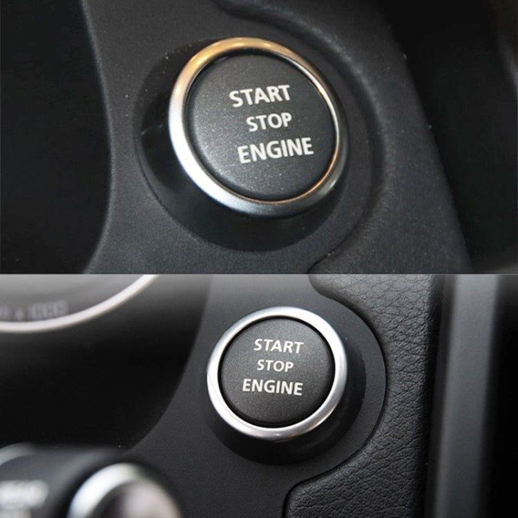 One-key Start Engine Stop Switch Button for Land Rover Freelander 2, Left Driving (Green) - Car Switches by PMC TechLife | Online Shopping South Africa | PMC TechLife | Buy Now Pay Later Mobicred