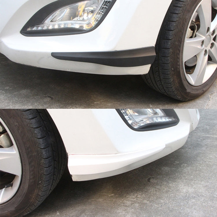 1 Pair Car Solid Color Silicone Bumper Strip, Style: Long (Grey) - Anti Collision Sticker by PMC TechLife | Online Shopping South Africa | PMC TechLife | Buy Now Pay Later Mobicred