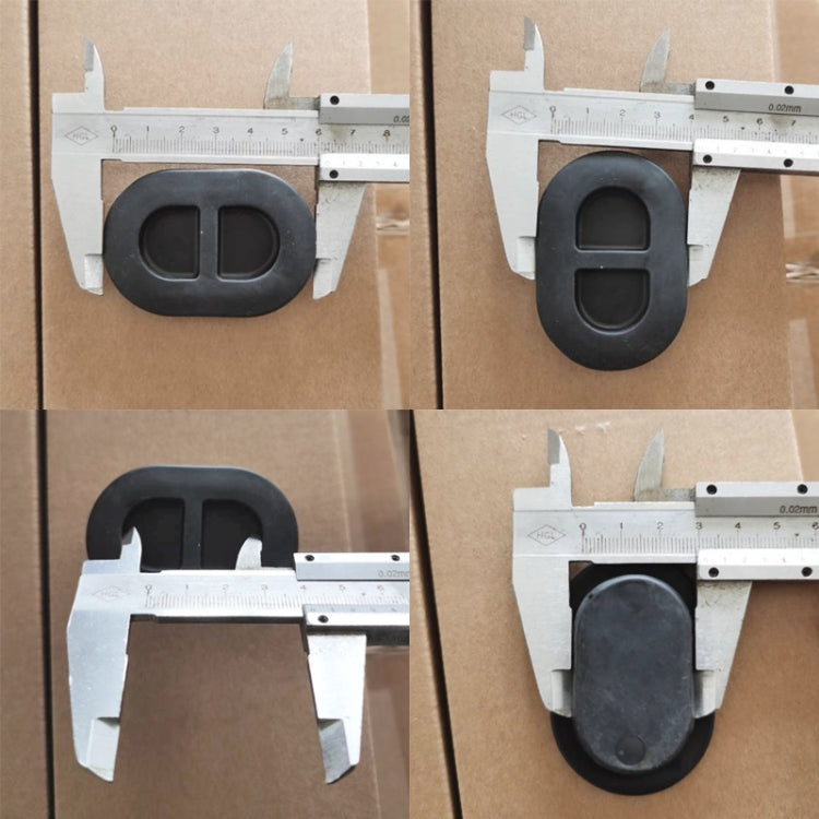 For Jeep Wrangler JL 2018-2020 4 in 1 Car Floor Mat Drain Hole Rubber Plug - Floor Mats by PMC TechLife | Online Shopping South Africa | PMC TechLife | Buy Now Pay Later Mobicred