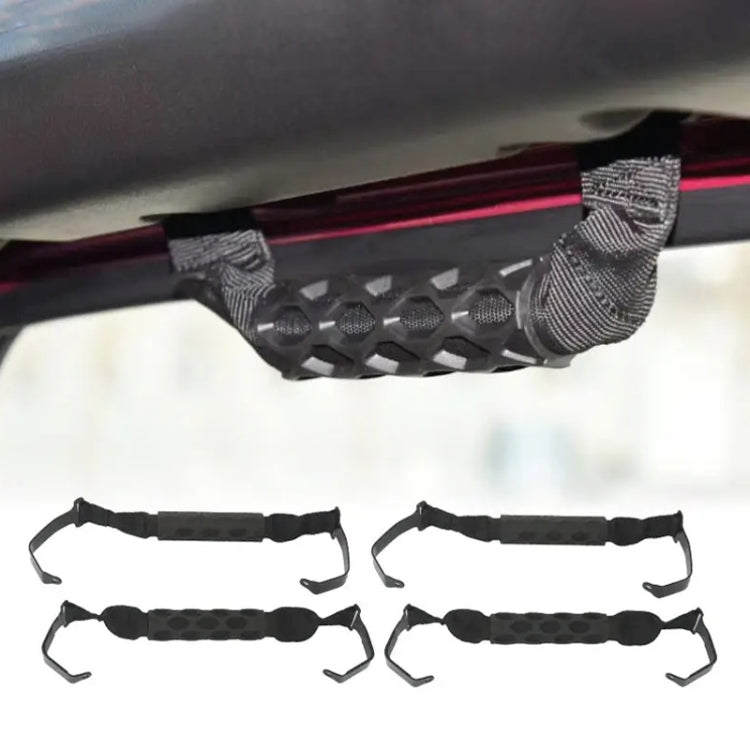 For Jeep Wrangler JL 2018- 4 / Pack Car Roof Handle - Auto Fastener & Clips by PMC TechLife | Online Shopping South Africa | PMC TechLife | Buy Now Pay Later Mobicred