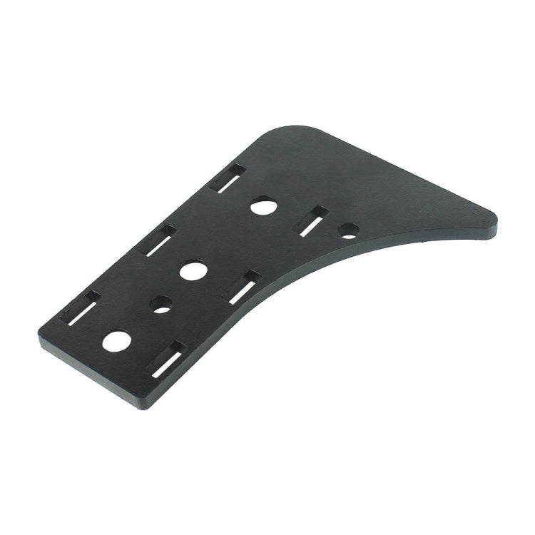 For Jeep Wrangler JL 2018-2019 Car Modification Curved Metal Left Foot Rest Pedal - Foot Pedal by PMC TechLife | Online Shopping South Africa | PMC TechLife | Buy Now Pay Later Mobicred