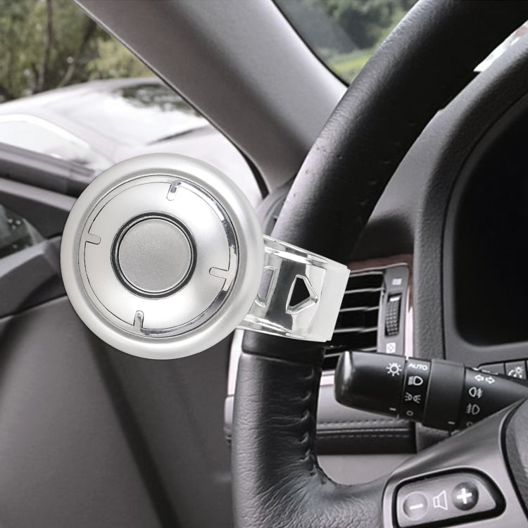 YI-71 Car Steering Wheel Booster Ball Car Power Handle (Silver Grey) - Steering Wheel Accessories by PMC TechLife | Online Shopping South Africa | PMC TechLife | Buy Now Pay Later Mobicred