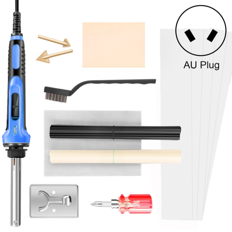100W Electric Soldering Iron Plastic Welding Machine Car Bumper Repair Plier, AU Plug (Blue) - Hand Tool Sets by PMC TechLife | Online Shopping South Africa | PMC TechLife | Buy Now Pay Later Mobicred