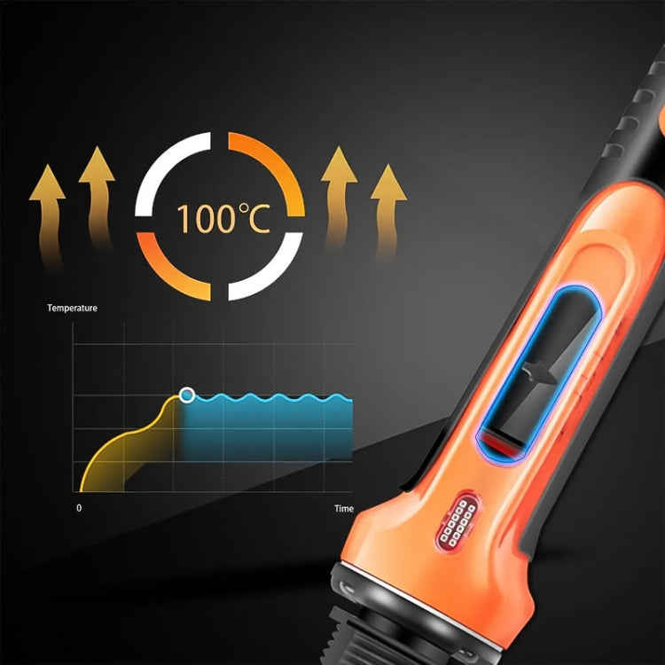 100W Electric Soldering Iron Plastic Welding Machine Car Bumper Repair Plier, UK Plug (White) - Hand Tool Sets by PMC TechLife | Online Shopping South Africa | PMC TechLife | Buy Now Pay Later Mobicred