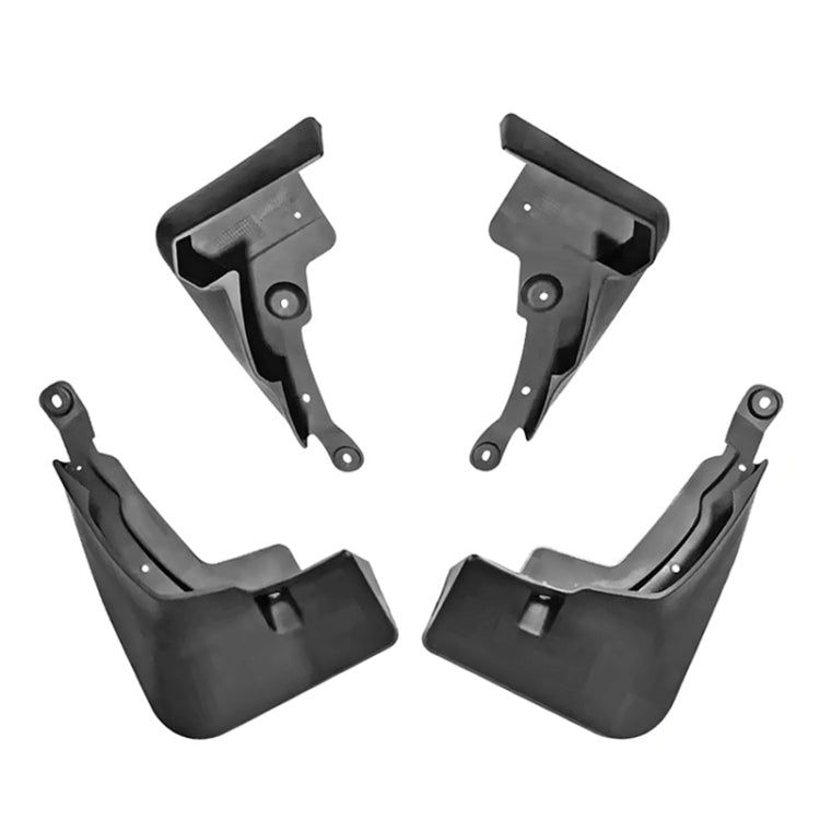 For Toyota RAV4 2019 4pcs/Set Car Auto Soft Plastic Splash Flaps Fender Guard with Pedal - Mudguards by PMC TechLife | Online Shopping South Africa | PMC TechLife | Buy Now Pay Later Mobicred