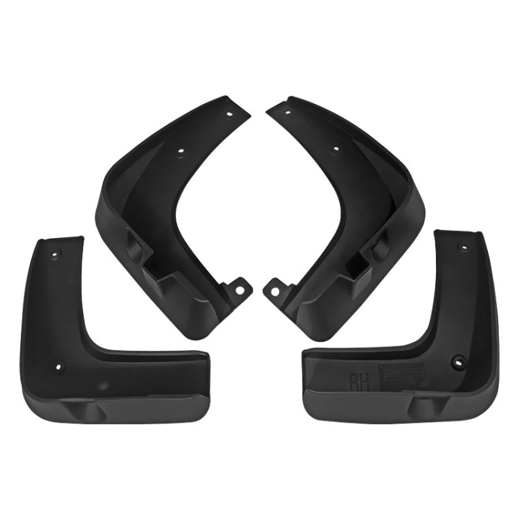 For KIA NIRO DE 2016-2019 4pcs/Set Car Auto Soft Plastic Splash Flaps Fender Guard - Mudguards by PMC TechLife | Online Shopping South Africa | PMC TechLife | Buy Now Pay Later Mobicred