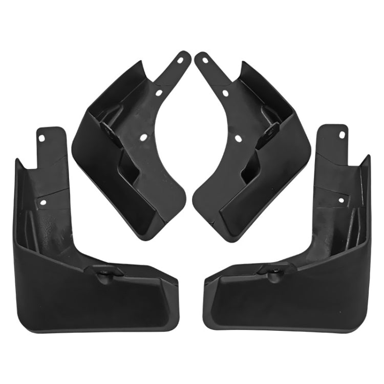 For Nissan X-TRAIL 2014-2020 4pcs/Set Car Auto Soft Plastic Splash Flaps Fender Guard - Mudguards by PMC TechLife | Online Shopping South Africa | PMC TechLife | Buy Now Pay Later Mobicred
