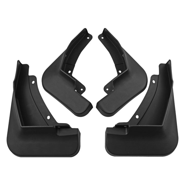 For Volkswagen T-ROC 2023 4pcs/Set Car Auto Soft Plastic Splash Flaps Fender Guard - Mudguards by PMC TechLife | Online Shopping South Africa | PMC TechLife | Buy Now Pay Later Mobicred