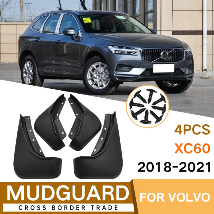 For Volvo XC60 2018-2023 4pcs/Set Car Auto Soft Plastic Splash Flaps Fender Guard - free shipping - PMC TechLife - Order now!