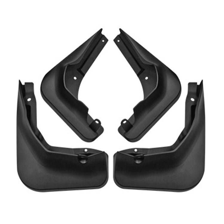 For Mercedes-Benz A-class Hatchback 2013-2018 4pcs/Set Car Auto Soft Plastic Splash Flaps Fender Guard - Mudguards by PMC TechLife | Online Shopping South Africa | PMC TechLife