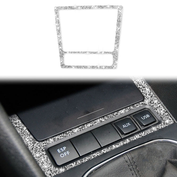 Car Ashtray Frame Diamond Decoration Cover Sticker for Volkswagen Golf 6 2008-2012, Left and Right Drive - Car Interior Mouldings by PMC TechLife | Online Shopping South Africa | PMC TechLife | Buy Now Pay Later Mobicred
