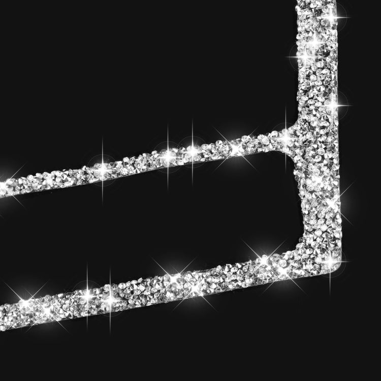 Car Ashtray Frame Diamond Decoration Cover Sticker for Volkswagen Golf 6 2008-2012, Left and Right Drive - Car Interior Mouldings by PMC TechLife | Online Shopping South Africa | PMC TechLife | Buy Now Pay Later Mobicred