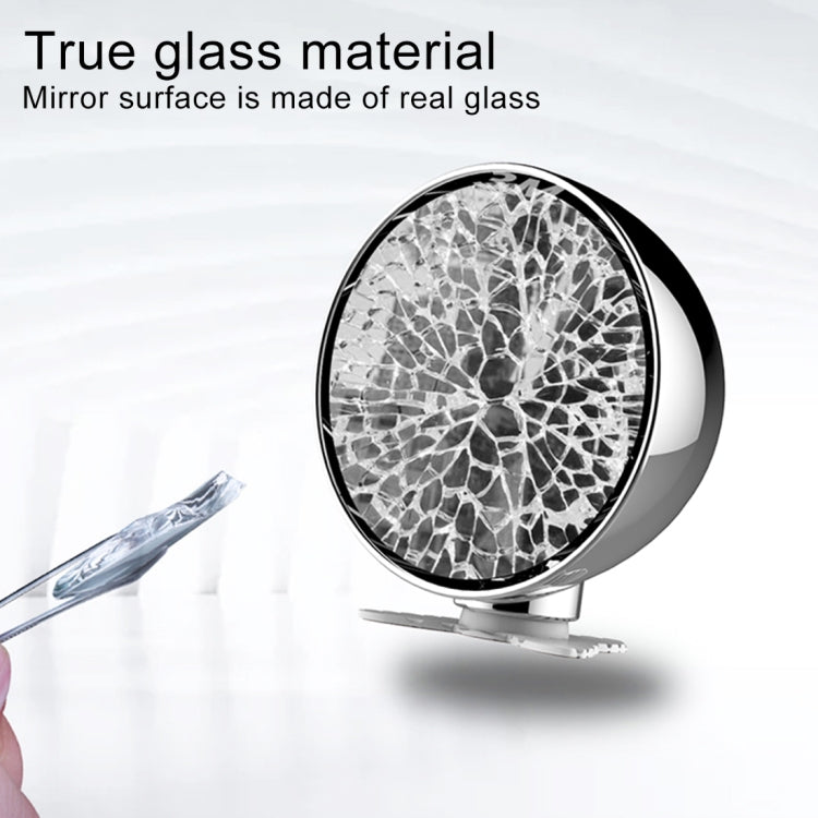 3R-045 Auxiliary Rear View Mirror Car Adjustable Blind Spot Mirror Wide Angle Auxiliary  Side Mirror, Diameter: 70mm (Silver) - Interior Mirrors by 3R | Online Shopping South Africa | PMC TechLife | Buy Now Pay Later Mobicred