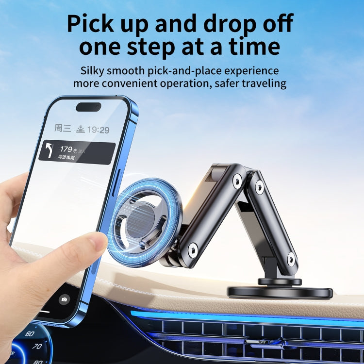 LK-CDD13 Car Multi-angle Adjustable MagSafe Magnetic Holder (Black) - Car Holders by PMC TechLife | Online Shopping South Africa | PMC TechLife | Buy Now Pay Later Mobicred