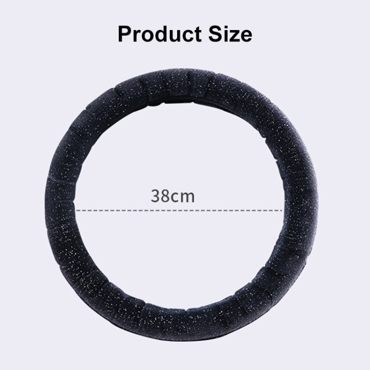 Round Style Car Universal Self Heating Plush Warm Anti-skid Steering Wheel Cover, Diameter: 38cm (Beige) - free shipping - PMC TechLife - Order now!