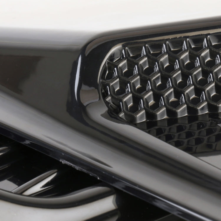 HD-713 1 Pair Car Hood Decorative Stickers Fender Air Vents Sticker(Black) - free shipping - PMC TechLife - Order now!