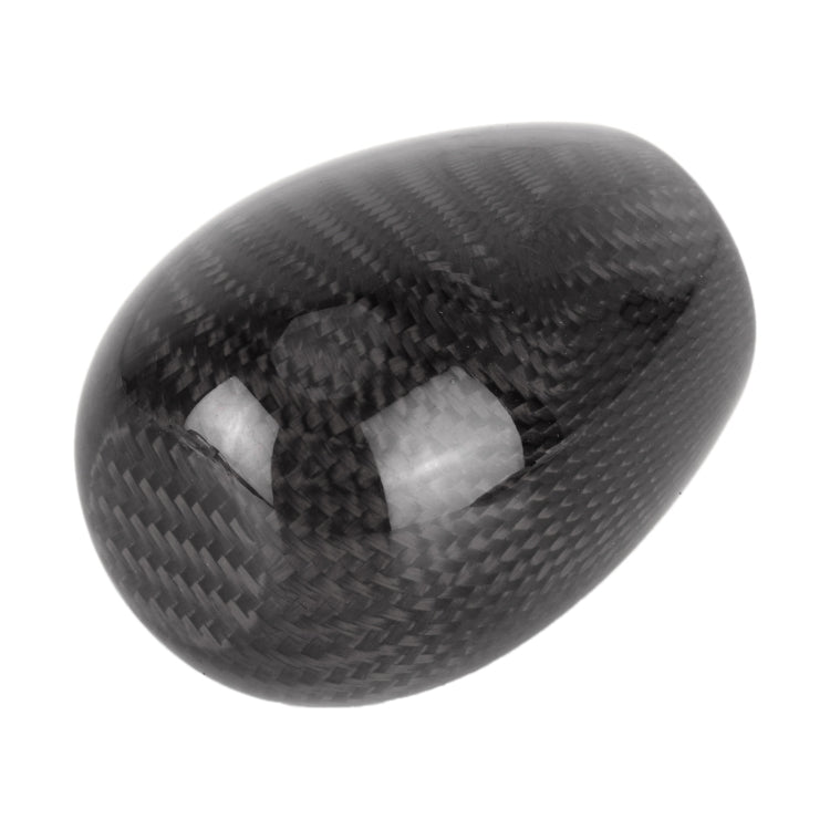 Car Carbon Fiber Pattern Gear Shift Knob Short Style Duck Egg Type Automatic Gear Head (Black) - Shift Knob by PMC TechLife | Online Shopping South Africa | PMC TechLife | Buy Now Pay Later Mobicred