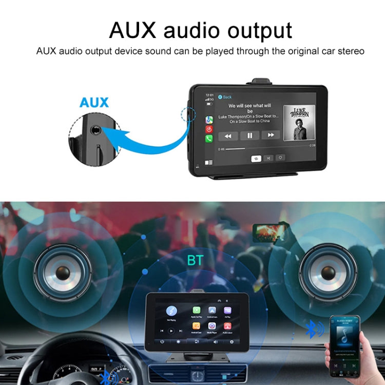 P703S 7 inch Wireless CarPlay Car Navigator Smart Driving Recorder - Car DVRs by PMC TechLife | Online Shopping South Africa | PMC TechLife | Buy Now Pay Later Mobicred