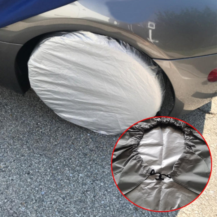 4pcs / Set Car Tire 420D Oxford Cloth Protective Cover, Diameter: 91-99cm, Width: 36cm - Window Foils & Solar Protection by PMC TechLife | Online Shopping South Africa | PMC TechLife | Buy Now Pay Later Mobicred