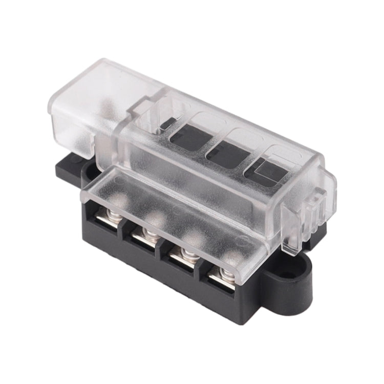 4 Way Fuse Block with Fuses and Terminals - Fuse by PMC TechLife | Online Shopping South Africa | PMC TechLife | Buy Now Pay Later Mobicred