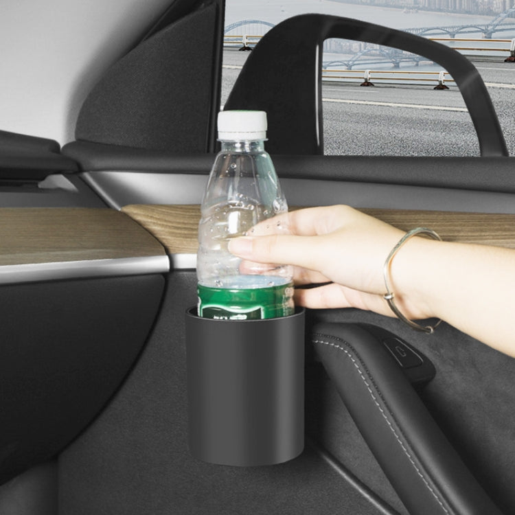 For Tesla Model Y / 3 4pcs / Set Car Door Water Cup Storage Holder - Car Drink Holders by PMC TechLife | Online Shopping South Africa | PMC TechLife | Buy Now Pay Later Mobicred