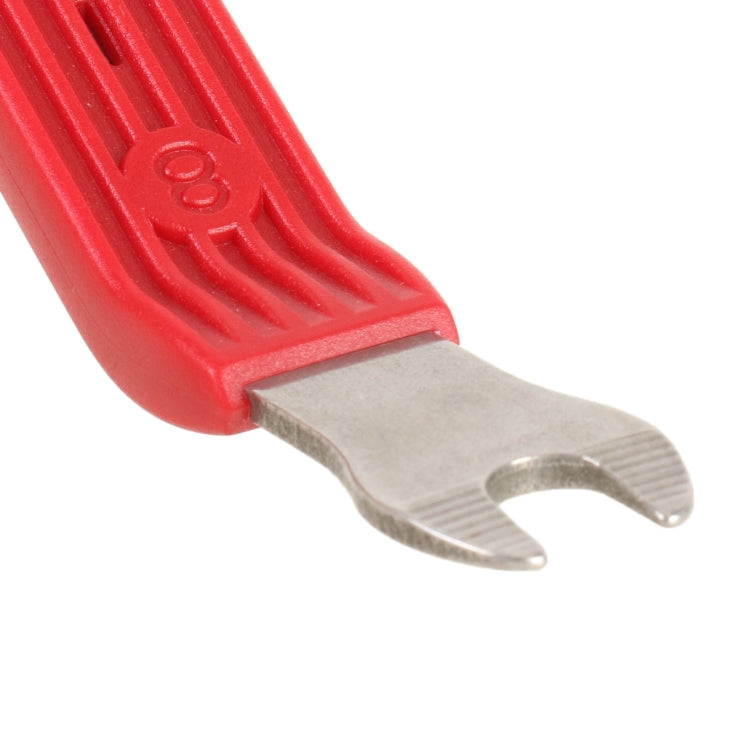 6-8 inch Short Car Door Panel Removal Rubber Buckle Screwdriver (Red) - Hand Tool Sets by PMC TechLife | Online Shopping South Africa | PMC TechLife | Buy Now Pay Later Mobicred