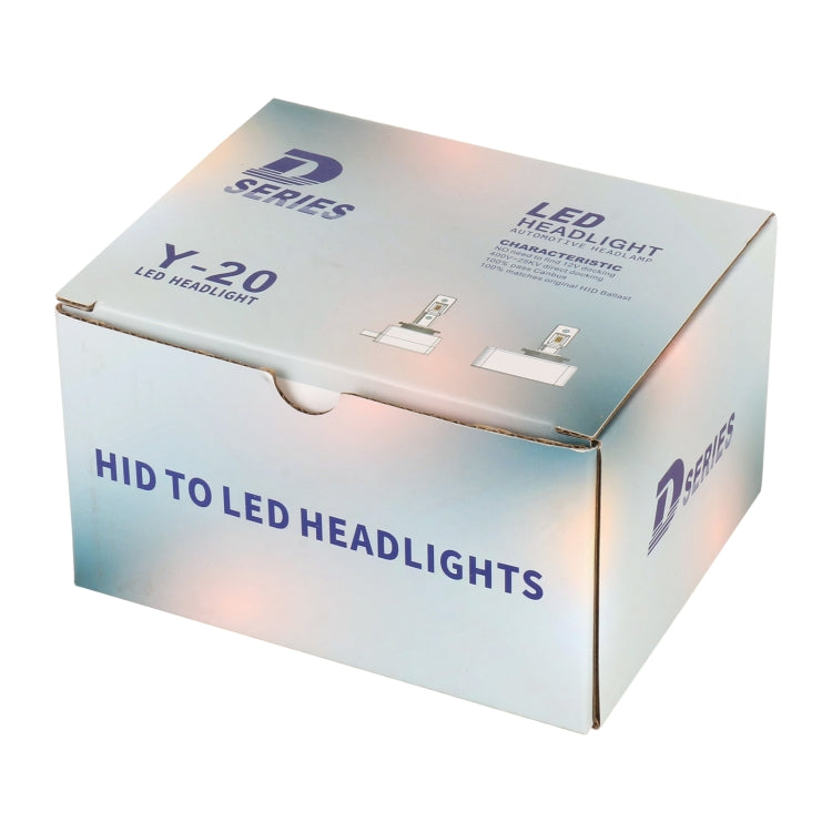 D Series D5S 35W 6000K 4500LM 2pcs/Box Car LED Headlight - LED Headlamps by PMC TechLife | Online Shopping South Africa | PMC TechLife | Buy Now Pay Later Mobicred