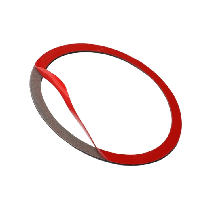 4pcs / Set Car Door Horn Ring Decorative Sticker for BMW X5 E70 2008-2013 / X6 E71 2009-2014, Left and Right Drive Universal(Black) - Car Interior Mouldings by PMC TechLife | Online Shopping South Africa | PMC TechLife | Buy Now Pay Later Mobicred