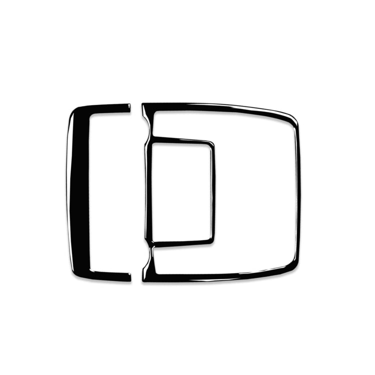 Car Reading Light Panel Decorative Sticker for BMW X5 E70 / X6 E71 2008-2013, Left and Right Drive Universal(Black) - Car Interior Mouldings by PMC TechLife | Online Shopping South Africa | PMC TechLife | Buy Now Pay Later Mobicred