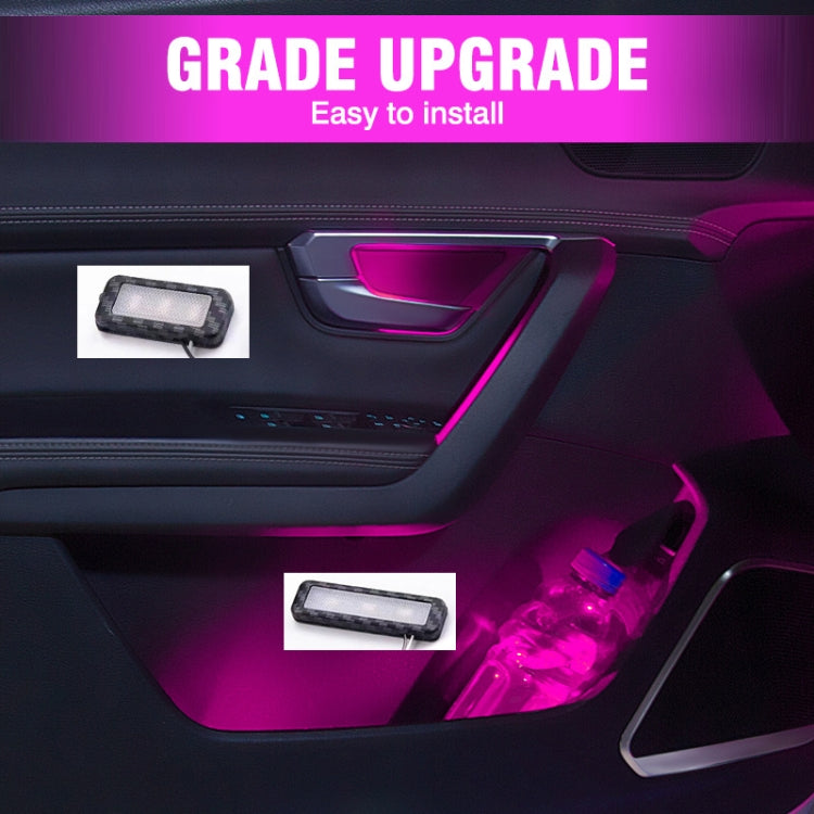 Car 4 in 1 LED Ambient Light Door Decorative Light (White Light) - Atmosphere lights by PMC TechLife | Online Shopping South Africa | PMC TechLife | Buy Now Pay Later Mobicred