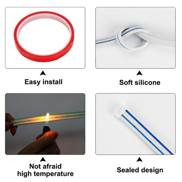 1.5m Car Daytime Running Super Bright Decorative LED Atmosphere Light (Blue Light) - Decorative Lights by PMC TechLife | Online Shopping South Africa | PMC TechLife | Buy Now Pay Later Mobicred