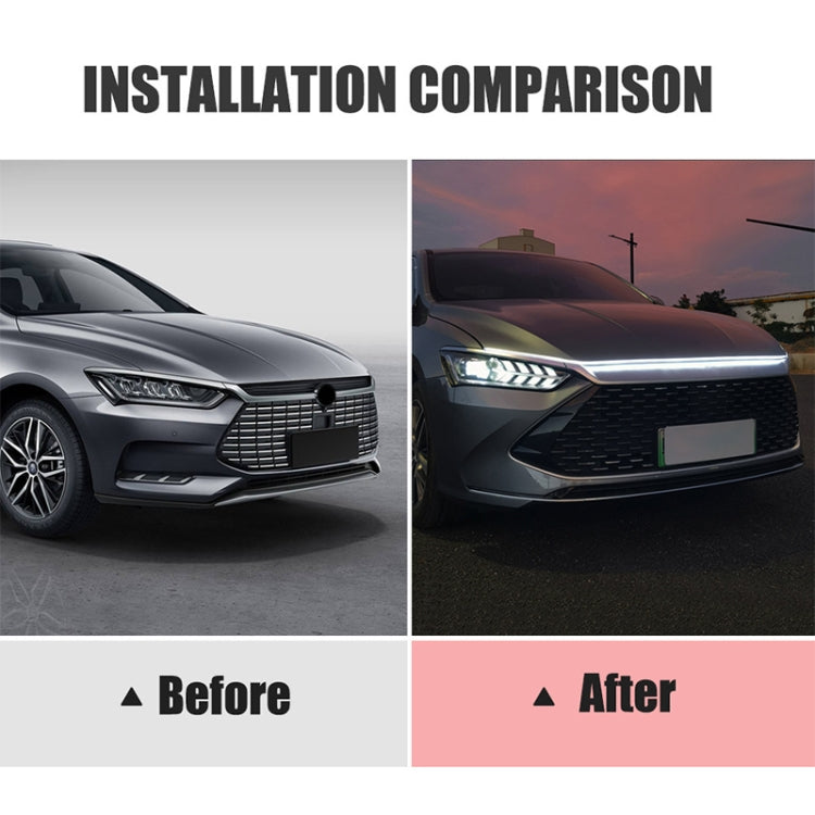 1.8m Car Daytime Running Super Bright Decorative LED Atmosphere Light (Red Light) - Decorative Lights by PMC TechLife | Online Shopping South Africa | PMC TechLife