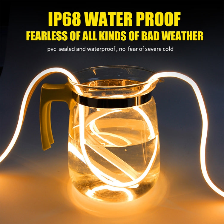 2m Car Daytime Running Super Bright Decorative LED Atmosphere Light (Yellow Light) - Decorative Lights by PMC TechLife | Online Shopping South Africa | PMC TechLife | Buy Now Pay Later Mobicred