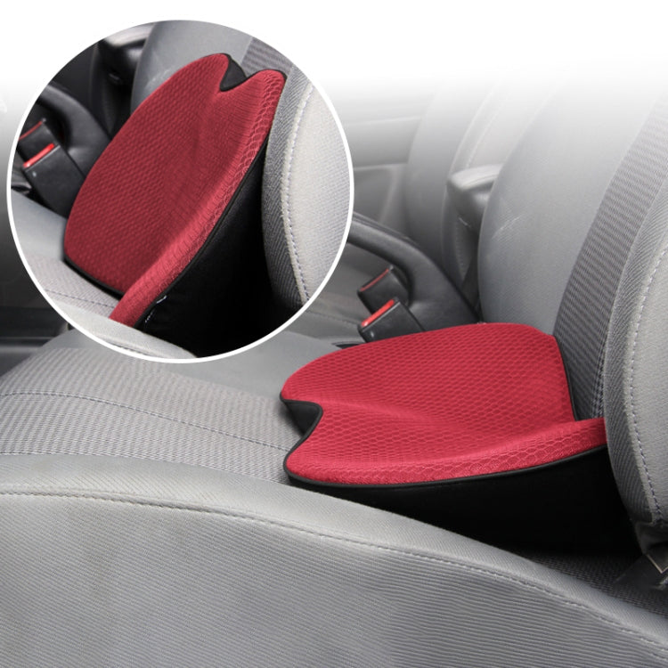 Car mini Seat Cushion Breathable Lumbar Seat Mat (Red) - Seat Accessories by PMC TechLife | Online Shopping South Africa | PMC TechLife | Buy Now Pay Later Mobicred