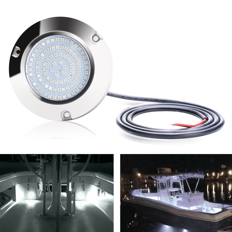 Ship / Yacht 10-30V 90LEDs Waterproof Stainless Steel Underwater Light (White Light) - Marine Accessories & Parts by PMC TechLife | Online Shopping South Africa | PMC TechLife | Buy Now Pay Later Mobicred