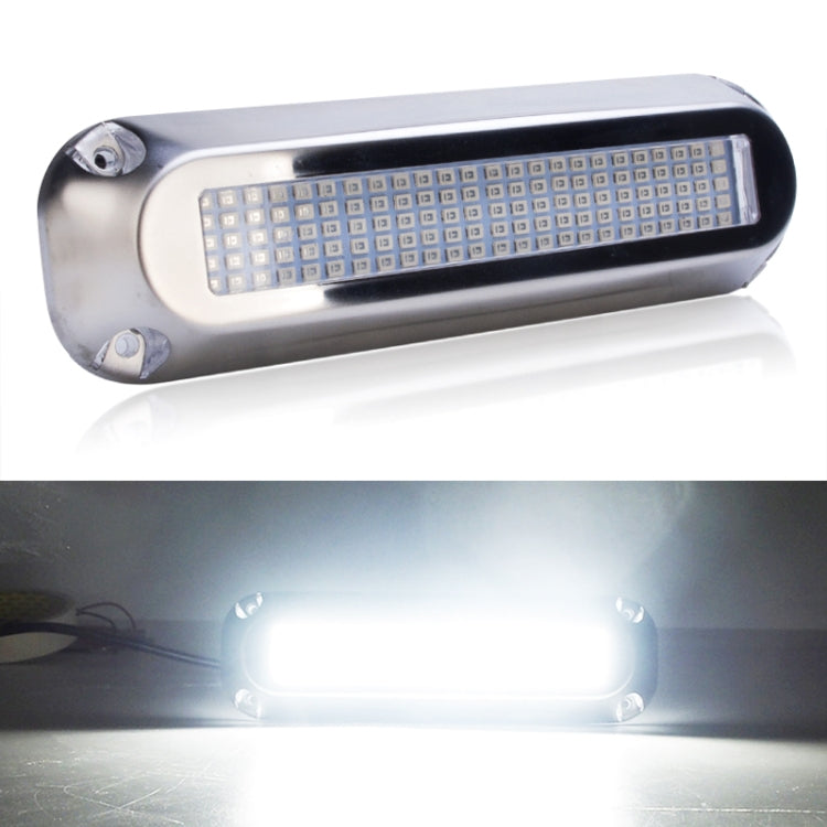 Ship / Yacht 10-30V 120LEDs Waterproof Stainless Steel Underwater Light (White Light) - Marine Accessories & Parts by PMC TechLife | Online Shopping South Africa | PMC TechLife | Buy Now Pay Later Mobicred