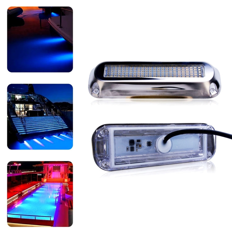 Ship / Yacht 10-30V 120LEDs Waterproof Stainless Steel Underwater Light (Green Light) - Marine Accessories & Parts by PMC TechLife | Online Shopping South Africa | PMC TechLife | Buy Now Pay Later Mobicred