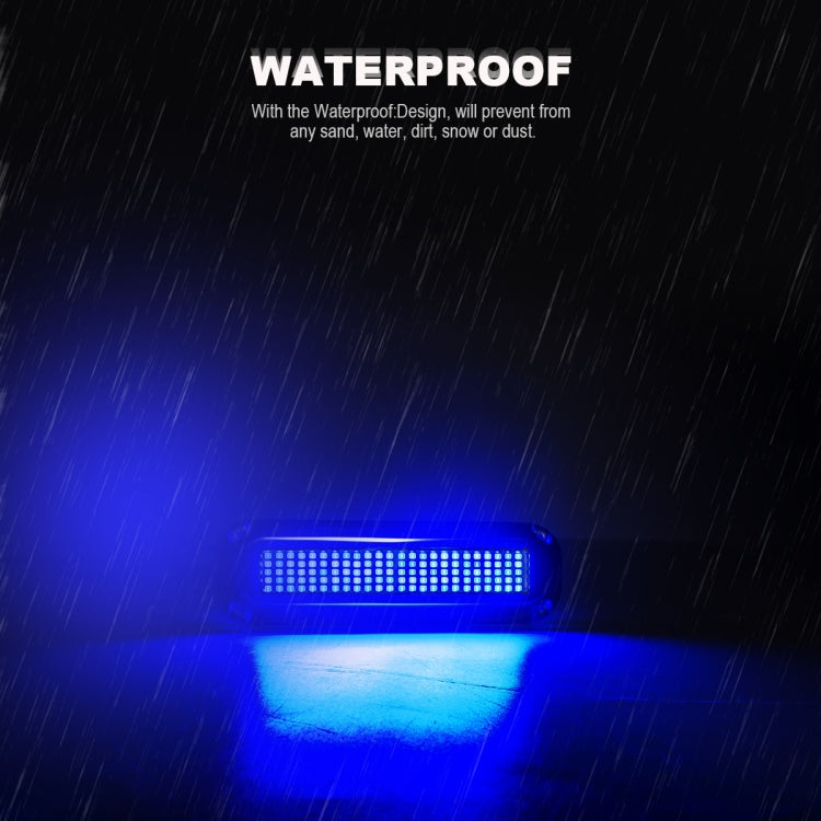 Ship / Yacht 10-30V 120LEDs Waterproof Stainless Steel Underwater Light (Red Light) - Marine Accessories & Parts by PMC TechLife | Online Shopping South Africa | PMC TechLife | Buy Now Pay Later Mobicred