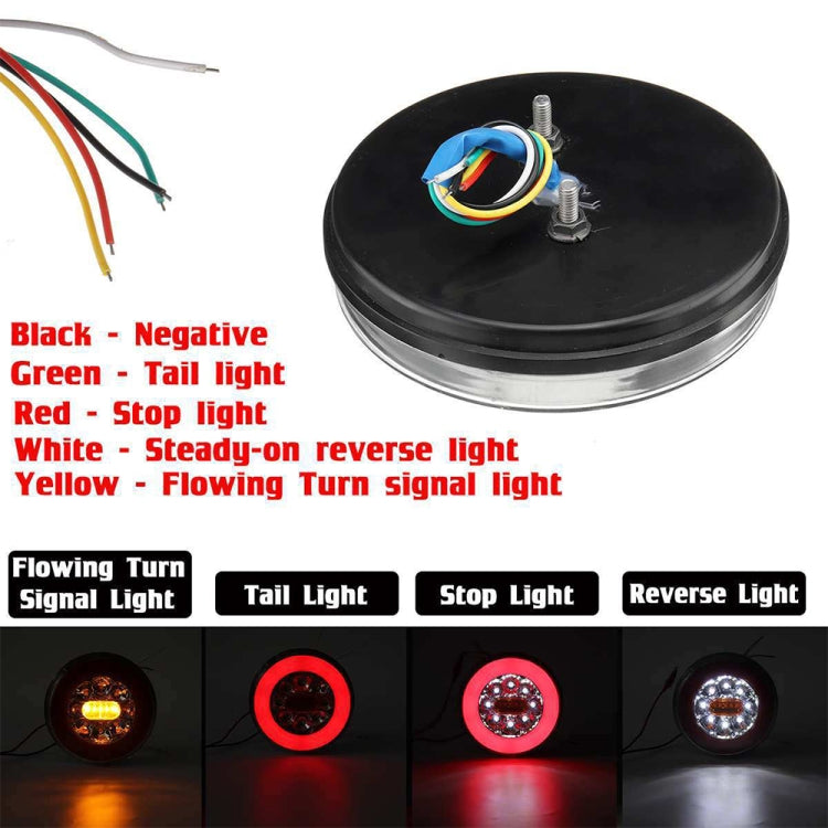 12-30V Truck LED Taillight - Brake Lights by PMC Jewellery | Online Shopping South Africa | PMC Jewellery | Buy Now Pay Later Mobicred