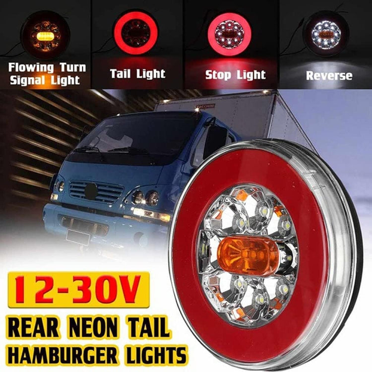 12-30V Truck LED Taillight - Brake Lights by PMC Jewellery | Online Shopping South Africa | PMC Jewellery | Buy Now Pay Later Mobicred
