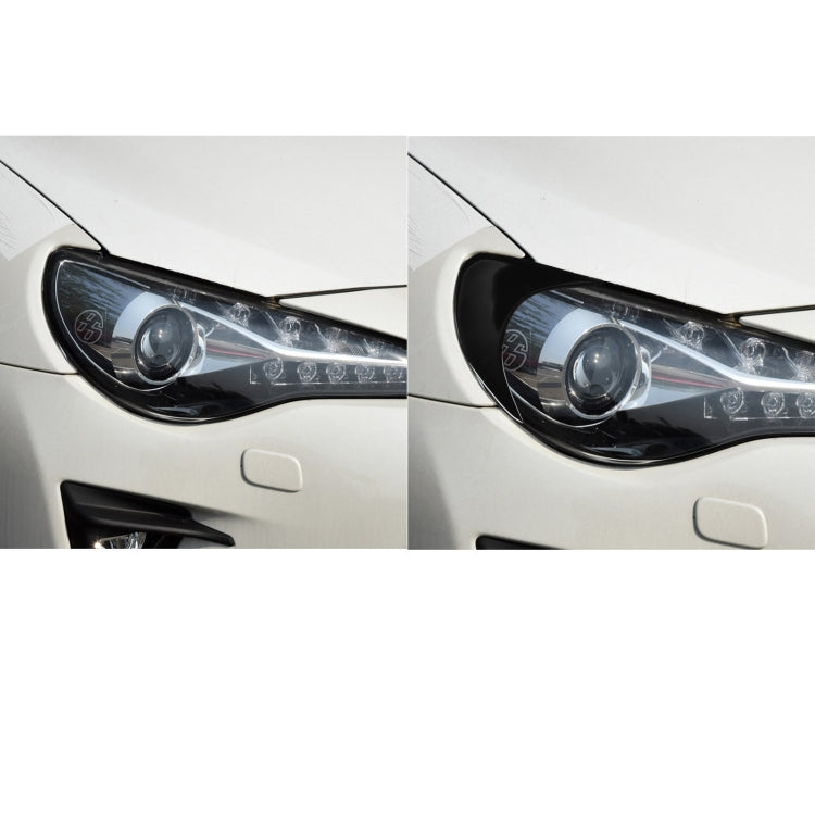 Pair Car Front Lamp Eyebrow Soft Decorative Sticker for Toyota GT86 2013-2020 - Lamp Decoration by PMC TechLife | Online Shopping South Africa | PMC TechLife | Buy Now Pay Later Mobicred