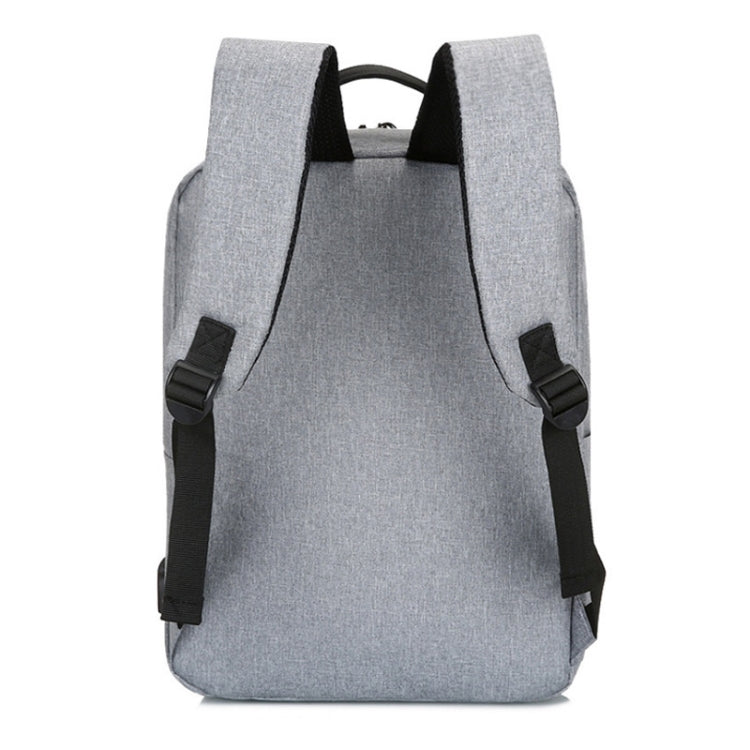 POFOKO Large-capacity Water-resistant Oxford Cloth Business Casual Backpack with External USB Charging Design for 15.6 inch Laptops(Black) - free shipping - PMC Jewellery - Order now!