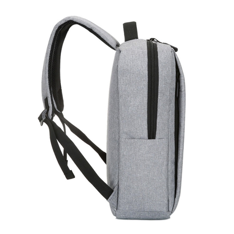 POFOKO Large-capacity Water-resistant Oxford Cloth Business Casual Backpack with External USB Charging Design for 15.6 inch Laptops(Black) - free shipping - PMC Jewellery - Order now!