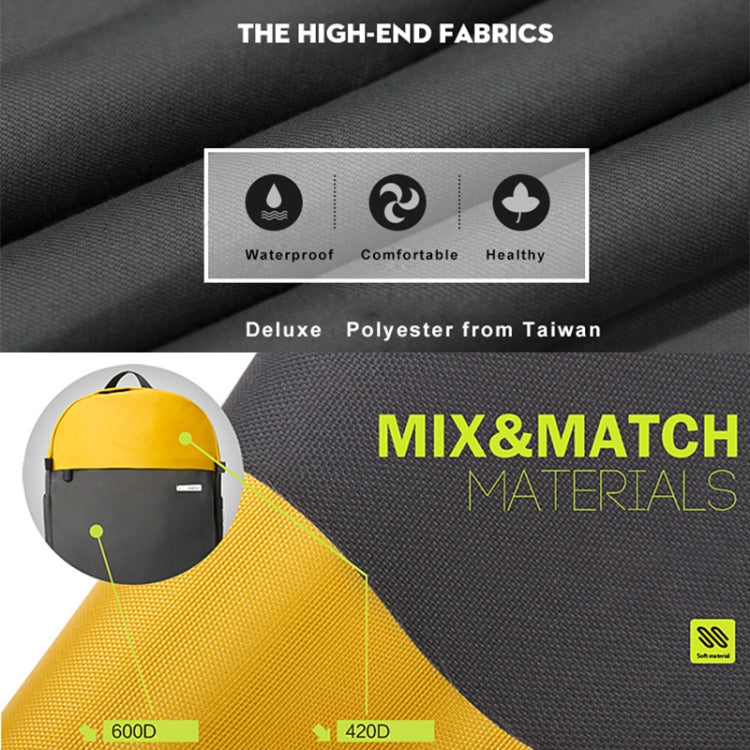 POFOKO XY Series 14-15.4 inch Fashion Color Matching Multi-functional Backpack Computer Bag, Size: M - Backpack by POFOKO | Online Shopping South Africa | PMC TechLife | Buy Now Pay Later Mobicred
