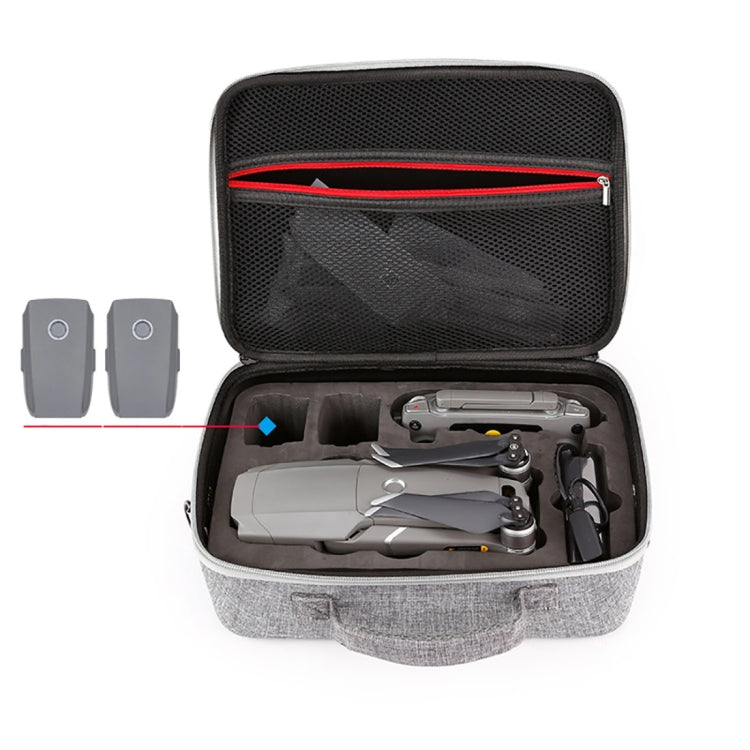 Shockproof Waterproof Portable Case for DJI Mavic 2 Pro / Zoom and Accessories, Size: 29cm x 19.5cm x 12.5cm(Grey) - Backpacks & Bags by PMC TechLife | Online Shopping South Africa | PMC TechLife | Buy Now Pay Later Mobicred