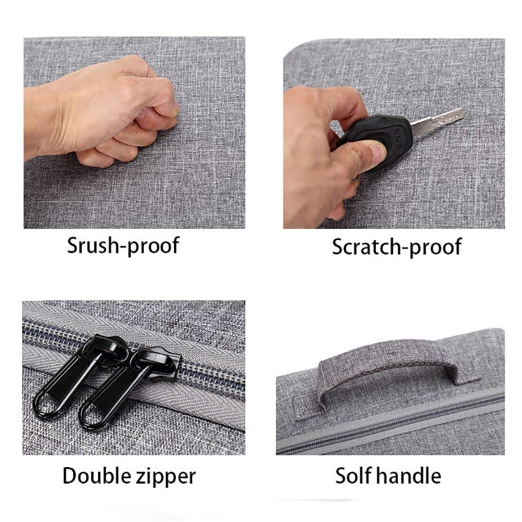 Shockproof Waterproof Portable Case for DJI Mavic 2 Pro / Zoom and Accessories, Size: 29cm x 19.5cm x 12.5cm(Grey) - Backpacks & Bags by PMC TechLife | Online Shopping South Africa | PMC TechLife | Buy Now Pay Later Mobicred