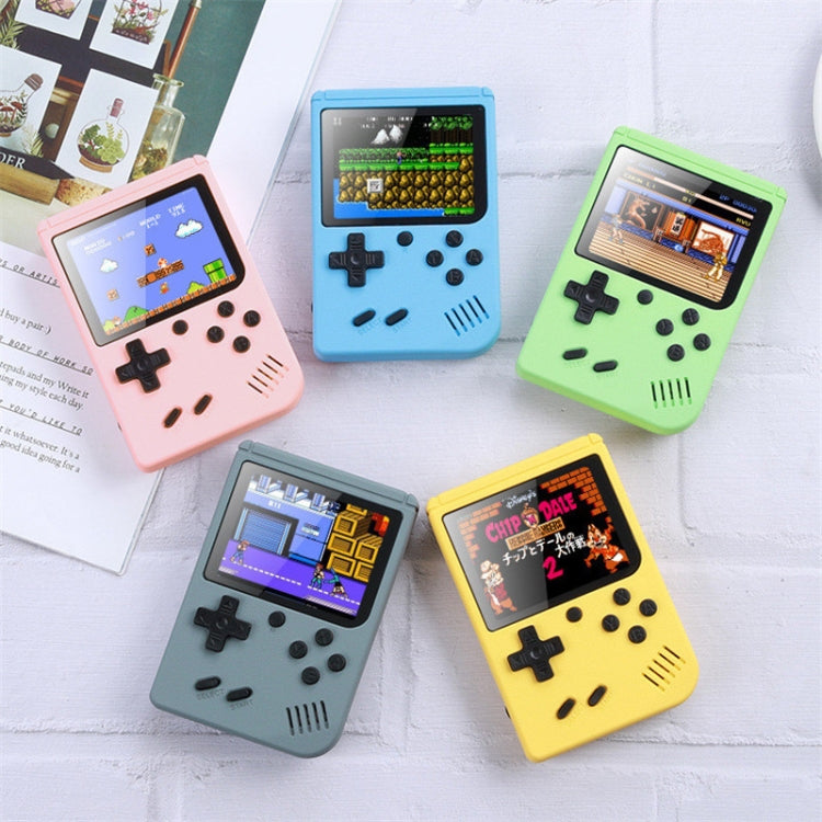 MK800 3.0 inch Macaron Mini Retro Classic Handheld Game Console for Kids Built-in 800 Games, Support AV Output (Grey) - Pocket Console by PMC TechLife | Online Shopping South Africa | PMC TechLife